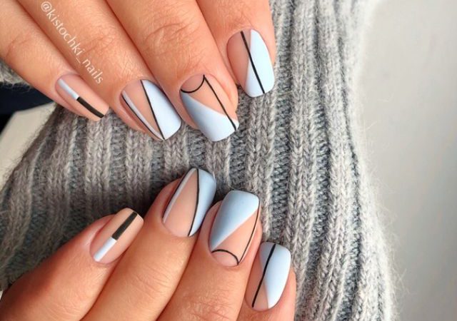 (3مدل )طراحی ناخن بالوازم ساده در خانه