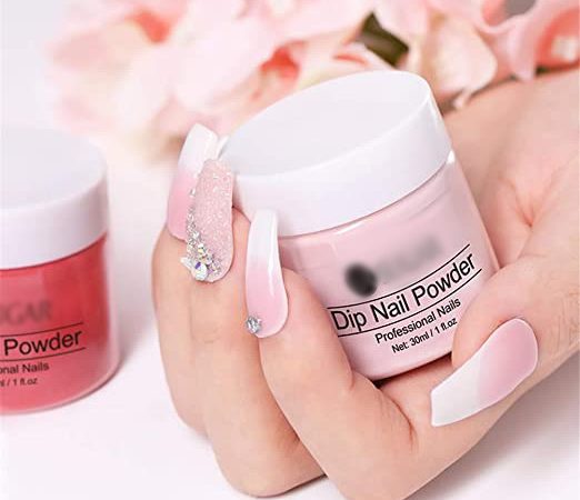 اشنایی با انواع پودرهای کاشت ناخن (4 نمونه)