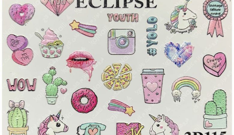 اموزش چسباندن لنز ناخن ( روی ناخن )