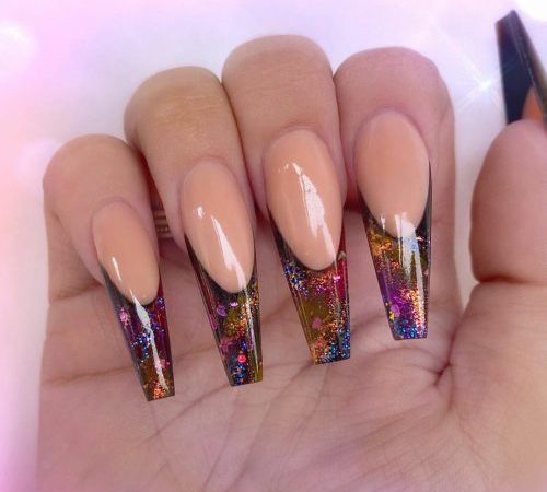 اموزش کاشت ناخن ماربل درای و مرمریت