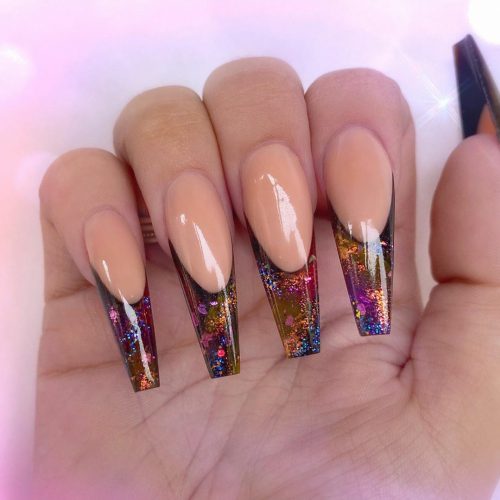 اموزش کاشت ناخن ماربل درای و مرمریت