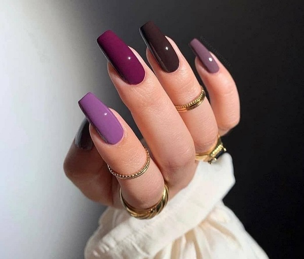 How to make colored nail implant powder