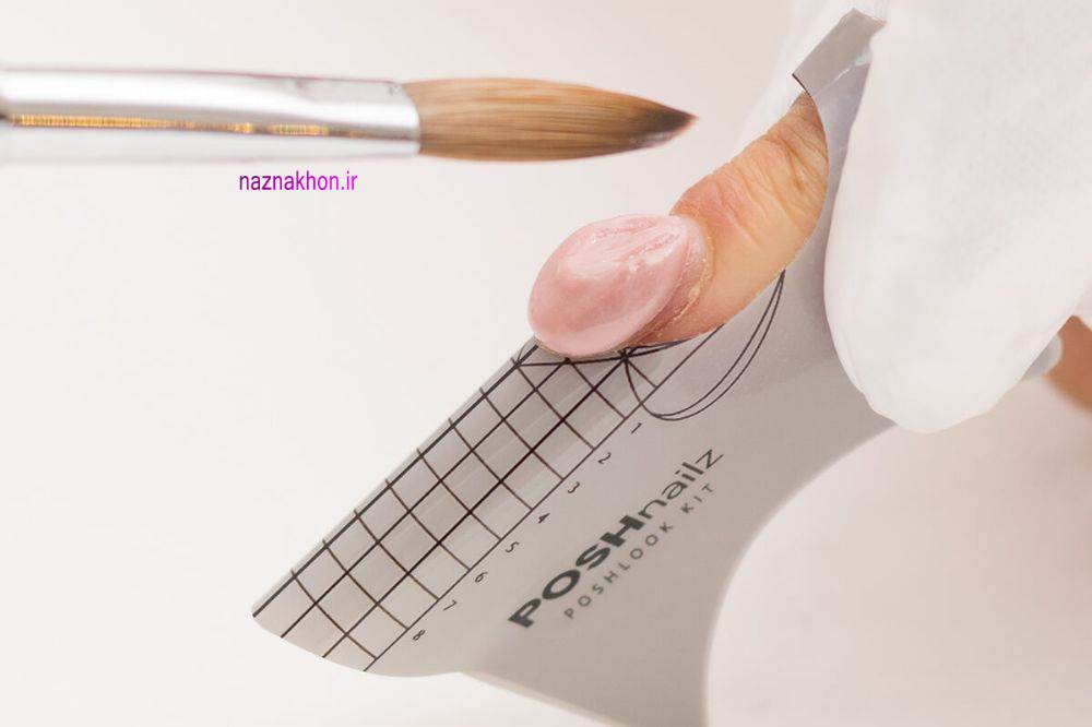 اموزش نحوه اصولی فرمر گذاری در کاشت ناخن